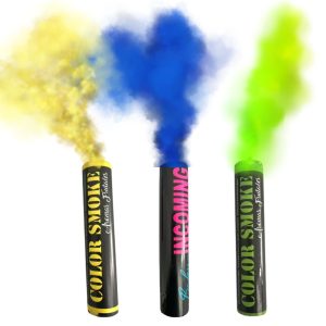 Bengalas de humo de colores